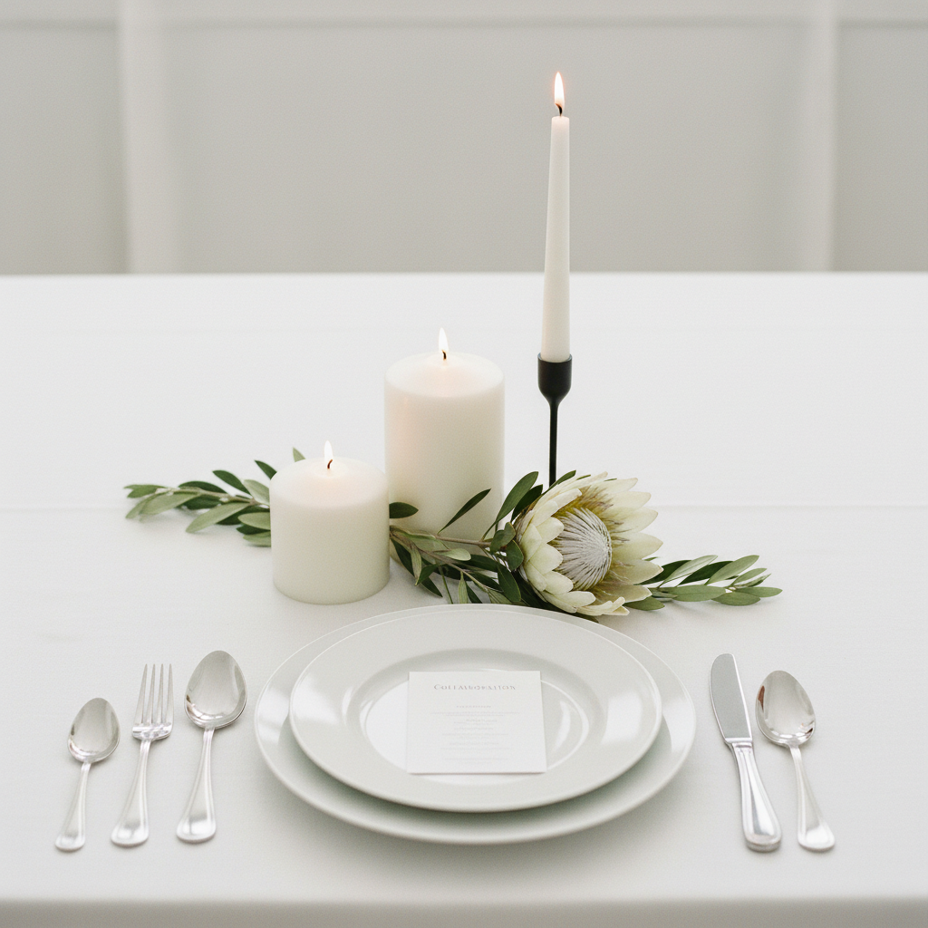 Cafe candles